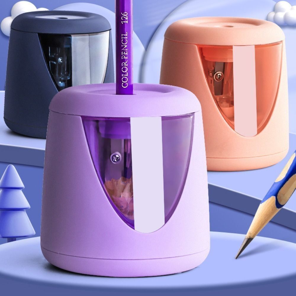 Con Adesivo Decorativo, Alimen - Electric Pencil Sharpener Usb recensione e prezzo